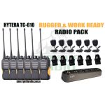 Gorilla Radio - Rugged & Work Ready Hytera Radio Pack